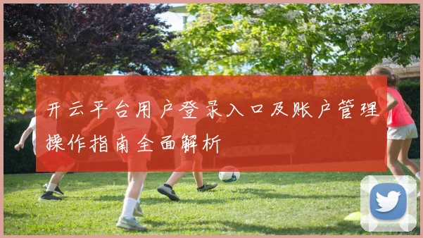 开云平台用户登录入口及账户管理操作指南全面解析